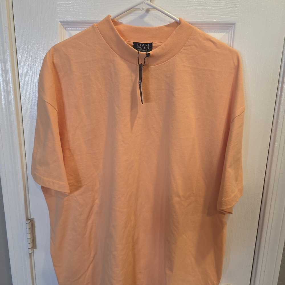 Peach Short Sleeve Tee by MAN